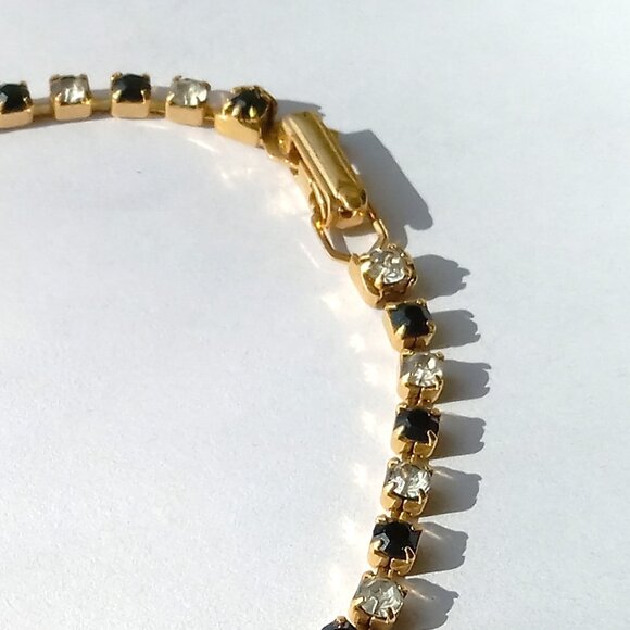 Vintage Rhinestone Tennis Bracelet - Picture 15 of 16